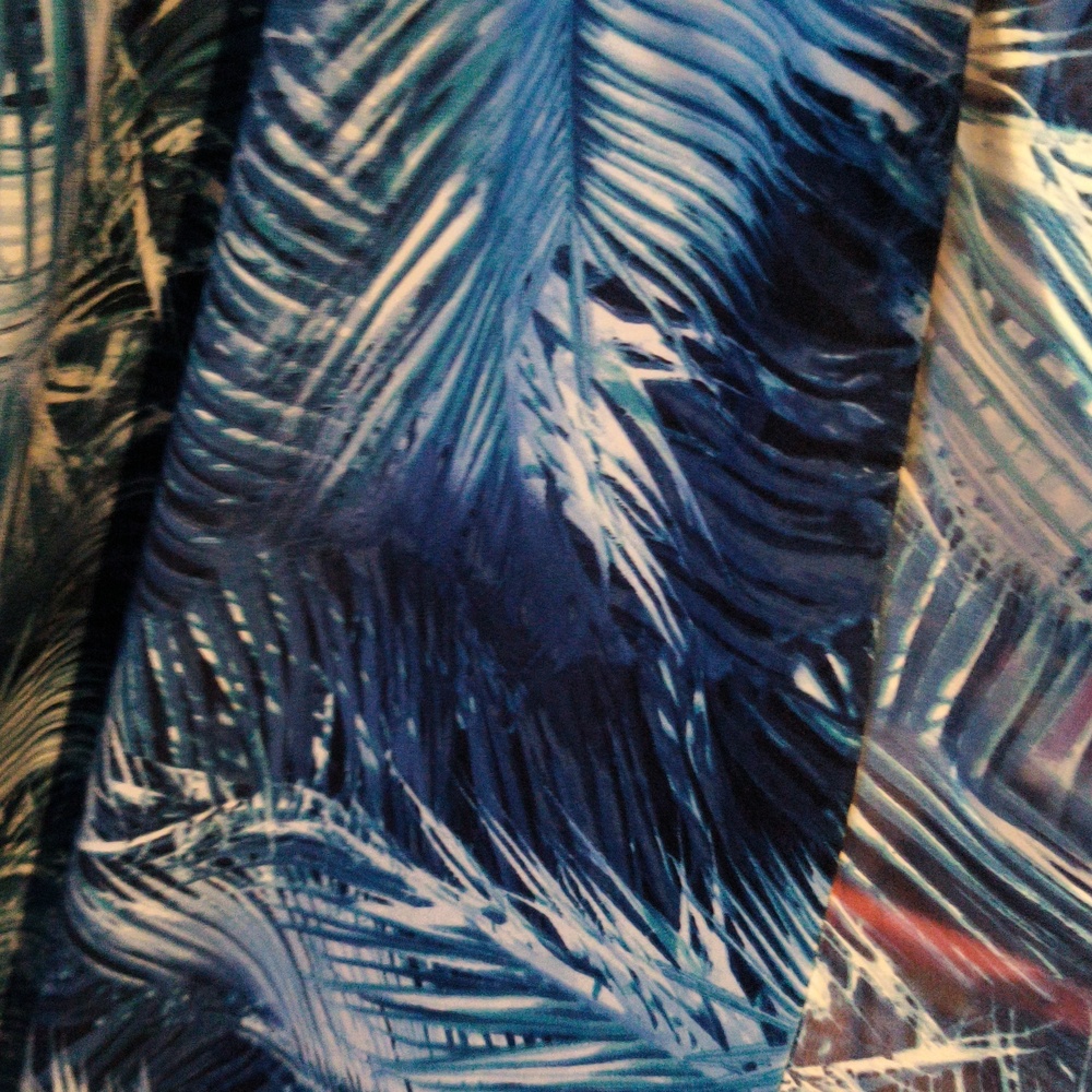 FINAL PRICE NWT Antthony Original Blue Patterned Maxi Dress 2X - Picture 3 of 15